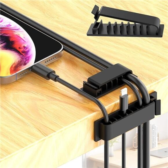 192 PCS Cable Management Kit 4 Wire Organizer Sleeve,11 Cable Holder - Picture 3 of 7